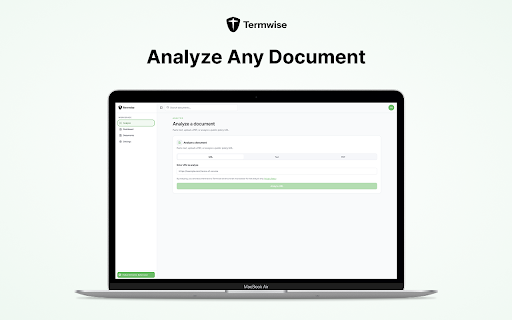 Termwise :: Analyze terms and conditions on any website