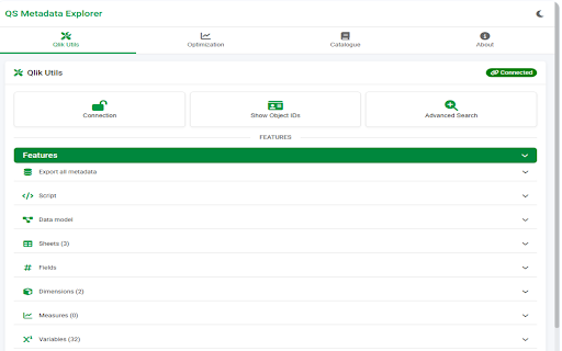 QS Metadata Explorer :: QS Metadata Explorer is a free and open Chrome extension designed to support Qlik Sense developers, analysts, and administrators in…