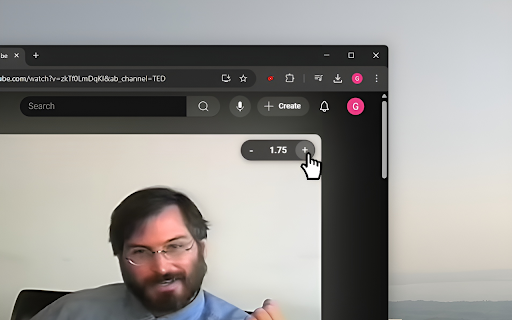 YouTube Speed Controller :: Control YouTube video playback with just a click!