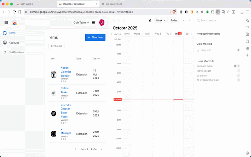Notion Calendar Sidebar :: Open a sidebar with Notion calendar