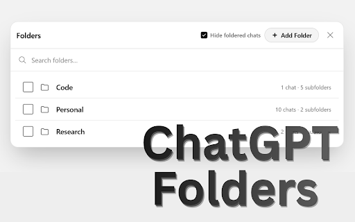 Superpower for ChatGPT™ :: Organize your workspace and type faster. The ultimate power suite for ChatGPT™.