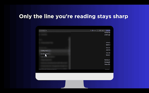 Sidelong — Blur Chat History & Screen Privacy :: Blurs your AI chat history before you share your screen. A cursor spotlight keeps it readable to you, and nobody else.