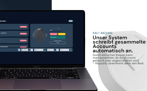 AkquisifyV2 :: Akquisify ist ein Chrome-Plugin, das Akquise-Aktivitäten automatisiert, Leads generiert und Vertriebsprozesse vereinfacht.