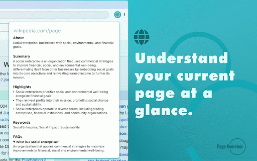 Page Overview :: Understand your current page at a glance