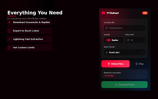 YouTube Comments Downloader :: Download all comments and replies from any YouTube video.