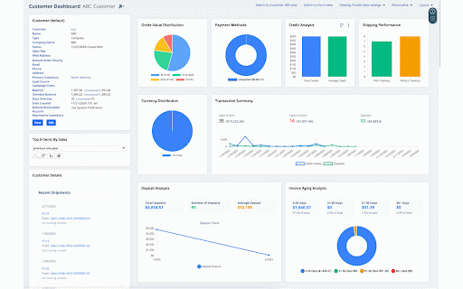 NetSuite Advanced Analytics :: Provides a suite of analytics for NetSuite