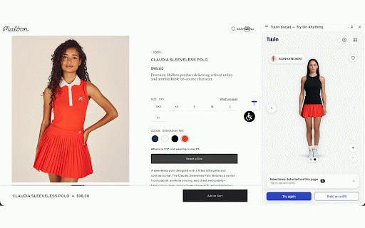 Tuuin — Try On Anything :: Open the Tuuin fitting room on any product page — try anything on with your twin.