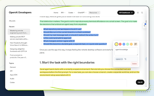 GlowNote - Web Highlighter & Annotator :: Highlight web text, add tagged notes, export notes, and sync them with WebDAV and Notion.