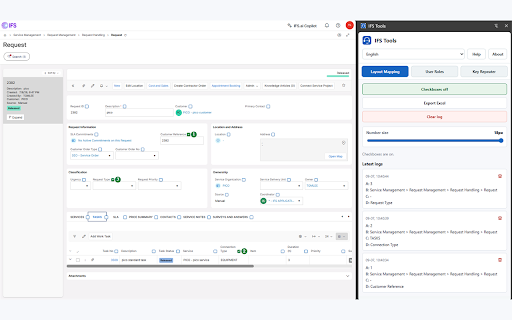 IFS Tools :: Unofficial IFS Cloud helper for layout mapping, permission checks, access diagnostics, and repeatable action replay.
