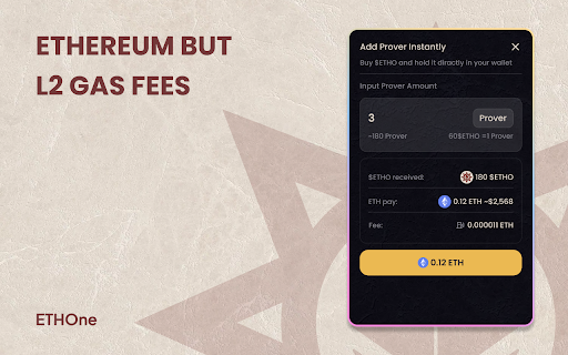 ETHOne Node :: Make Ethereum cheaper and easier to use — no bridges, no friction. Start mining your $ETHO today.