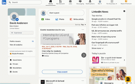 Bullets AutoSave :: Extract LinkedIn job details to your SmartBullets account instantly. Tailor resumes without copy-paste!
