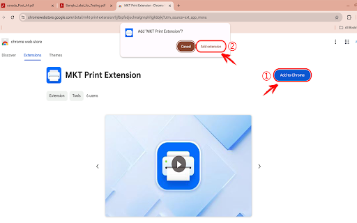 MKT Print Extension :: MKT Print Extension