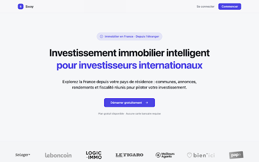 Clovya :: Discover Clovya: from listing to yield, cash-flow & tax sims in one click. SeLoger, Leboncoin, Bien'ici, PAP.