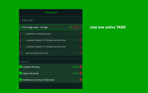 One Task Only - To Do and Task List :: One Task at a Time!