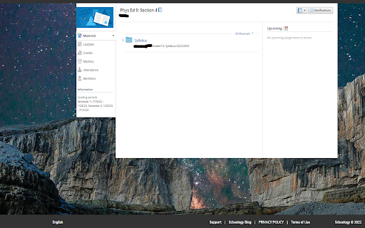 Daily Schoology Background :: Daily background images on Schoology.