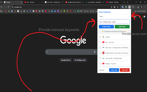 Smart Tab Manager :: Intelligently organize and manage your tabs.