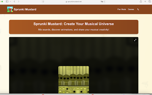 Sprunki Mustard :: Sprunki Mustard