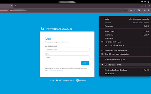 UISP Extension :: Extensão permite login usando Ticket do UISP.