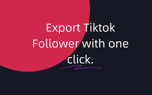TikFo - TikTok follower export tool :: Export TikTok followers to CSV in seconds