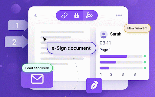 Sizle — Turn any PDF into a Smart Link :: Create share links, capture leads, and request signatures for any page or file. All inside your Sizle deal room.