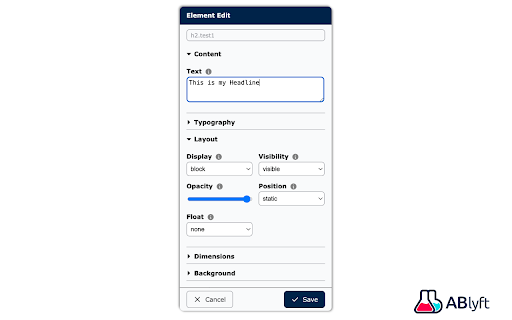 ABlyft - Visual Editor :: Enhance the Compatibility Using the ABlyft Visual Editor