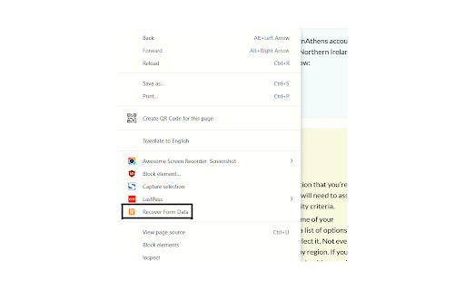 Form Recovery :: Auto-saves and recovers form data to prevent data loss.