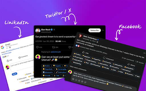 Respondify - AI Social Media Replier & GPT Response Generator :: Write better social media replies instantly. Get AI suggestions for LinkedIn, Twitter & Facebook comments in your preferred style.