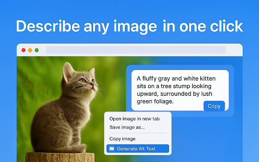 Alt Text Generator :: Try Alt Text Generator to create alternative text for images. Smart image describer that helps with accessibility and SEO practice.
