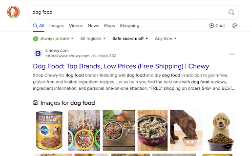 Turn off Ads on DuckDuckGo :: Adds a toggle button to show or hide ads on DuckDuckGo.