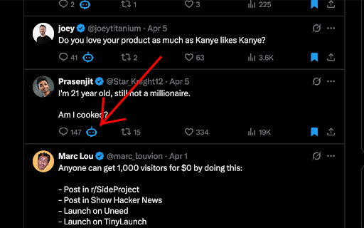Twiply - AI Tweet Reply using Gemini/OpenAI API key :: Unlimited + 100% Free AI tweet reply. No third-party or Twitter API needed. Paste your free Gemini/OpenAi api key and start.