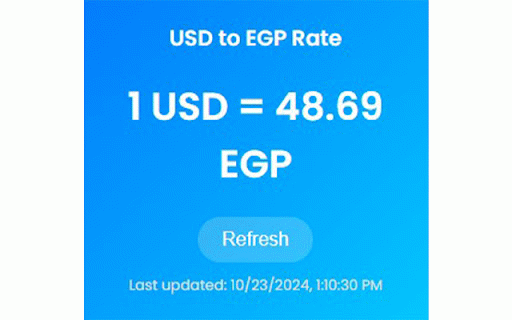 USD to EGP Rate Checker :: Checks and updates the USD to EGP exchange rate every hour.
