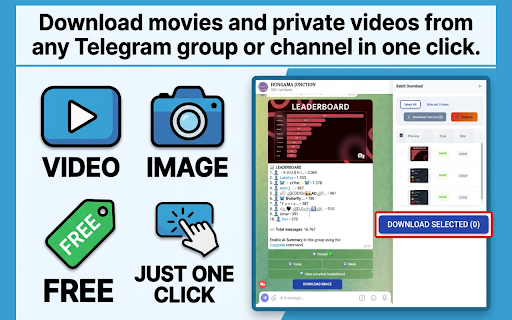 Free Telegram Image & Video Downloader - TGvideodown.com :: Download videos from Telegram private channels and restricted groups. Batch download videos, photos, music.