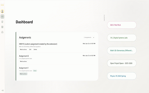 Blank Canvas :: A minimalist Canvas extension designed to declutter and simplify the page.