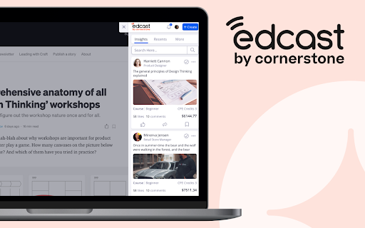 CSOD LXP :: Cornerstone's Galaxy LXP enables learning in the flow of work for CSOD employees. For public app, 'Learning Experience - Browser'.