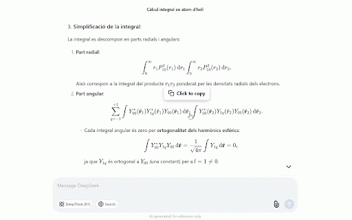 Copy LaTeX (KaTeX & MathJax & Wikipedia images) :: Hover and click to copy LaTeX expressions on ChatGPT, DeepSeek, Wikipedia, Stack Exchange and other math-related websites.