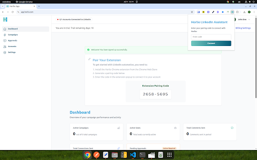 Horlio :: Chrome extension to enhance your experience with Horlio.