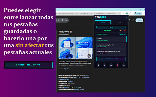 TabCore - Futuristic Tab Manager :: Advanced tab manager with cyberpunk design. Organize, save, and restore tabs with style.