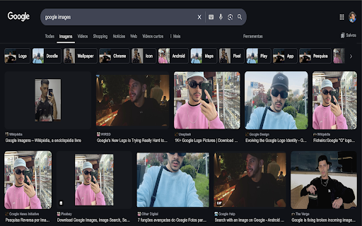 nMike :: Troque todas as imagens do site por fotos do @ismikeandrews.