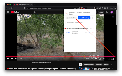 Momento - Youtube Timestamp Saver :: Save, manage and share YouTube video timestamps with keyboard shortcuts. Perfect for students, researchers, and creators.