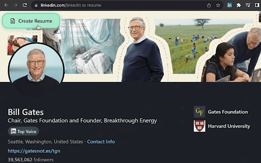 LinkedIn to Resume in Seconds - AI Powered & 100% Free :: One-click AI LinkedIn to Resume converter. Create professional, ATS-friendly resumes instantly. Free, no ads, no signup.