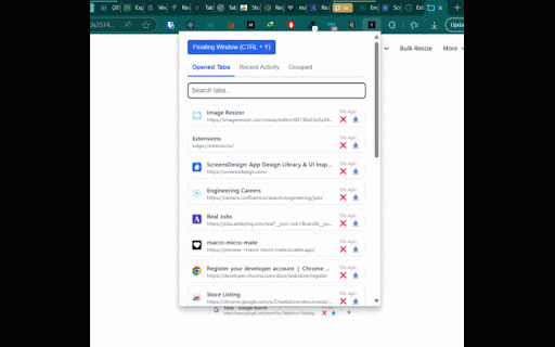 Navium :: Manage your tabs like a boss