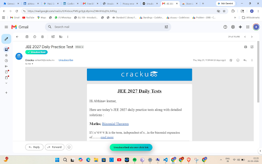 UnsubAI — Auto Unsubscribe :: Detects unsubscribe links in Gmail and uses Claude AI to automatically navigate unsubscribe flows and dark patterns.