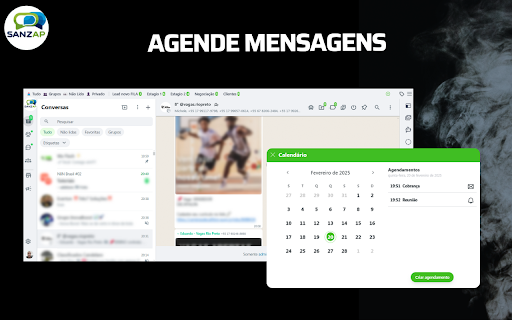 Sanzap - Automatize seu atendimento e venda mais com WhatsApp web :: CRM and productivity tools for WhatsApp Web business users.