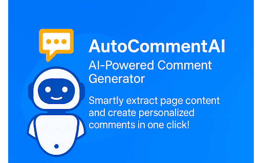 AutoCommentAI :: AutoCommentAI auto generate natural, on-topic comments with promo links in one click—save your time and boost link-build efficiency.