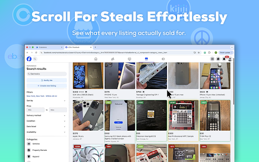 Local Profit — Marketplace Flip & Resell · eBay Sold Price Checker :: Compare local marketplace listings with eBay sold prices to find profitable deals. Scan FB Marketplace & Craigslist instantly.