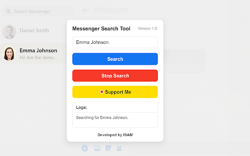 Facebook Marketplace Messenger Search Tool :: Quickly search and filter Messenger conversations by name to find Marketplace buyers faster and easier.