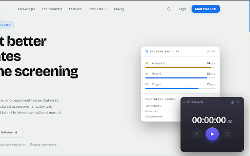 Stopwatch — Floating Timer for Every Tab :: A draggable, resizable stopwatch that stays in sync across every tab, with lap times and accurate background timing.