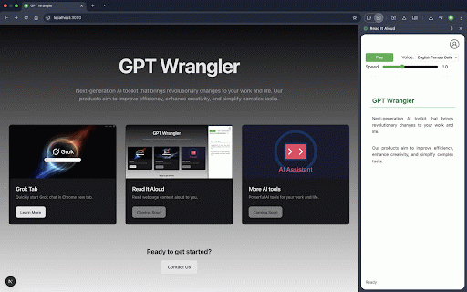 Read It Aloud: Natural Text to Speech :: Convert web content to lifelike audio instantly. Affordable TTS for hands-free listening.