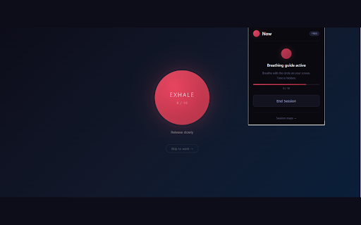 Now — Timeless Focus :: Escape time. Find flow. The anti-timer focus tool.