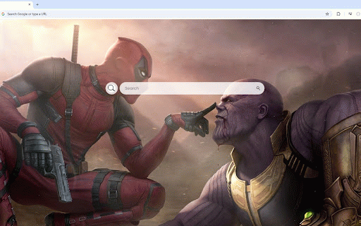 Deadpool and Thanos Live Wallpaper :: Epic Deadpool vs Thanos showdown with the Merc's humor meeting the Mad Titan's power.
